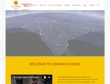 Tablet Screenshot of chinmayavijaya.com